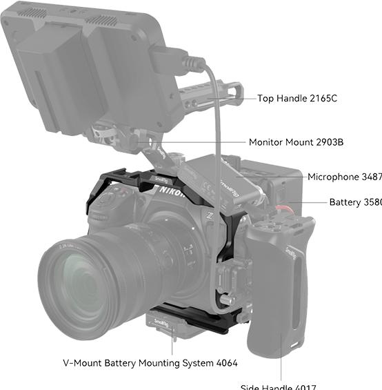Produktbild SmallRig 3940 Cage For Nikon Z 8 (Cage)