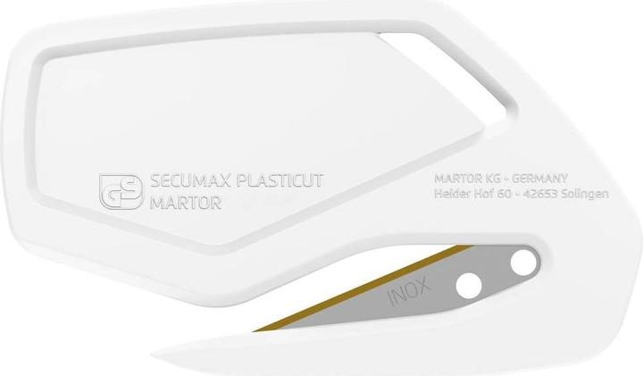 Actual product image Martor 346922.12 Safety knife SECUMAX PLASTICUT with pointed blade 885 10 pcs. (Cutters)
