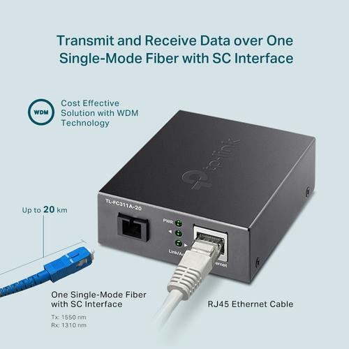 Produktbild TP-Link TL-FC311A-20 (Media Konverter)
