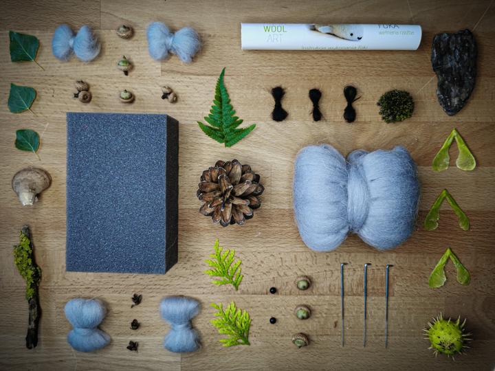 Produktbild Agna Wool Robbe - Bastelset Filz