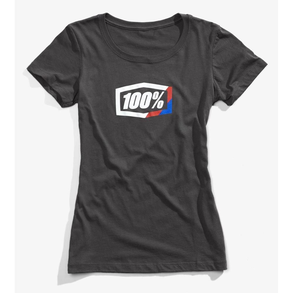 100%, Damen, Shirt, T-Shirt Streifen Frauen Kurzarmkohlegrösse für Frauen L (neu), Grau, (L)