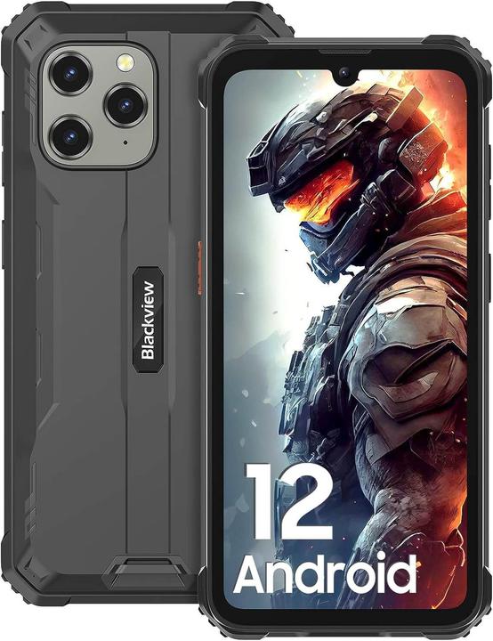 Actual product image Blackview Smartphone BV5300 PRO czarny (64 GB, Black, 6.10", Dual SIM, 4G)