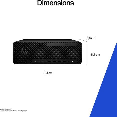 Image du produit HP Z2 SFF G1i (1000 Go, 64 Go, Intel Arc Graphics)