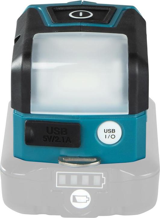Produktbild Makita LED-Akku-Taschenlampe ML107 | 12 Volt, ohne Akku,ohne Ladegerät (200 lm)
