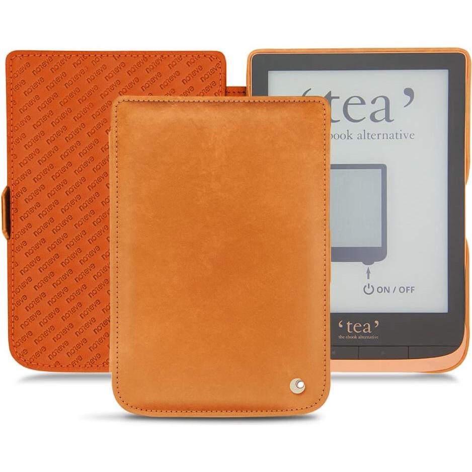 Noreve Lederschutzhülle horizontal (Touch HD Plus), Tablet Hülle, Orange