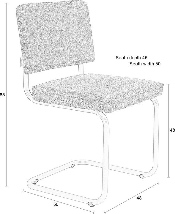 Produktbild Zuiver Ridge Soft Chair Terra