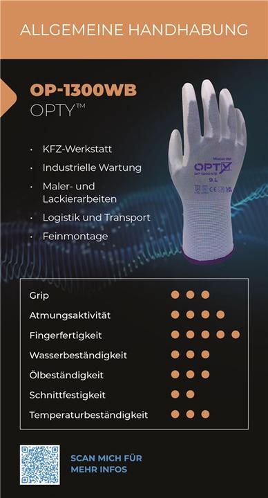 Produktbild Wonder Grip OP-1300WB (10, XL)