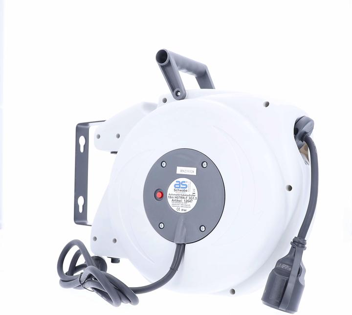 Produktbild As - Schwabe Automatischer Kabelaufroller (18 m, 1.50 mm²)