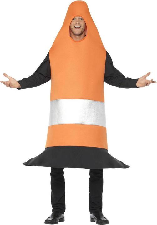 Actual product image Smiffys Unisex Adult Traffic Cone Costume Tabard (One size)