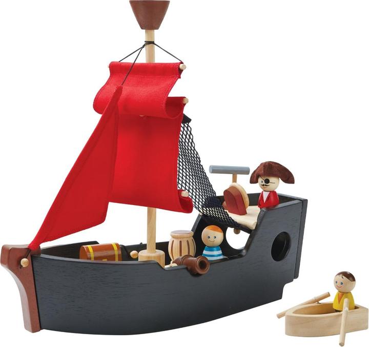 Image du produit Plantoys Bateau pirate - décor de jeu