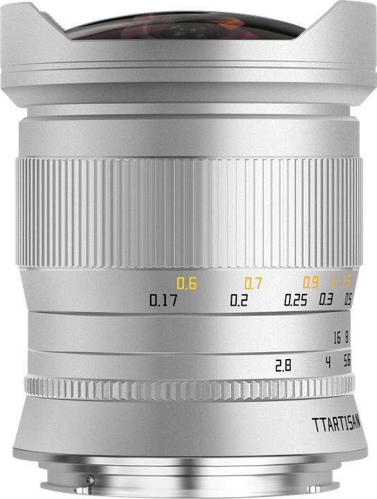 Immagine prodotto TTArtisan 11mm F2.8 EOS-R mount - Silver (Canon RF, Full frame)