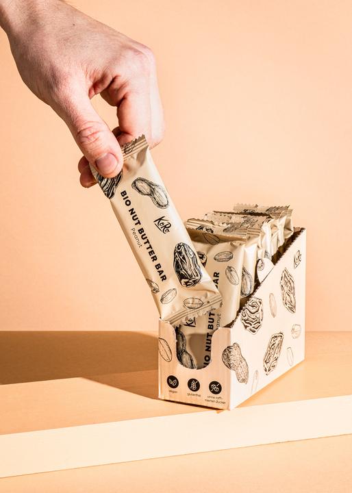 Actual product image KoRo Organic peanut butter bar (12 pcs., 360 g)