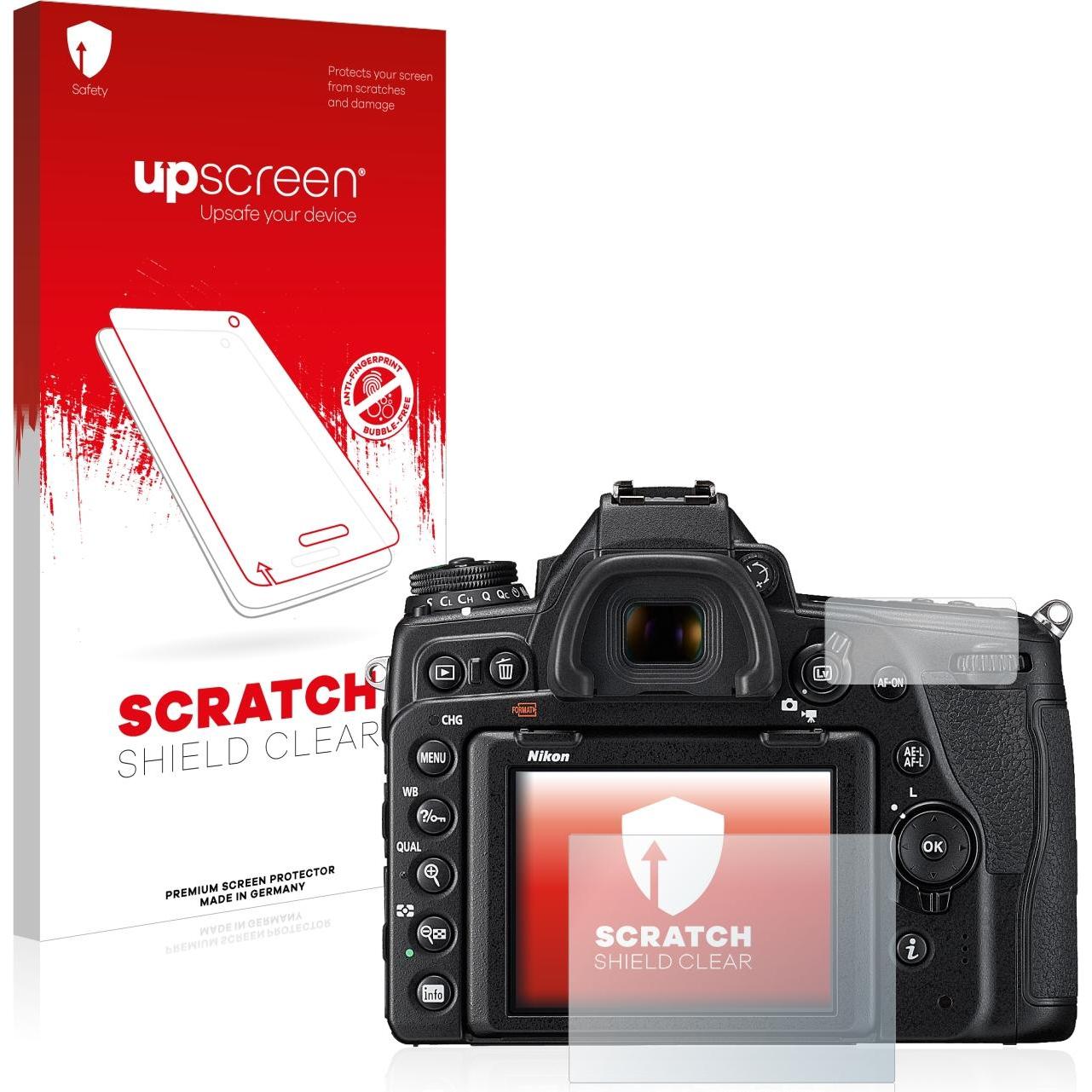 upscreen Scratch Shield Displayschutz (Displayschutz, D780), Kameraschutz, Transparent