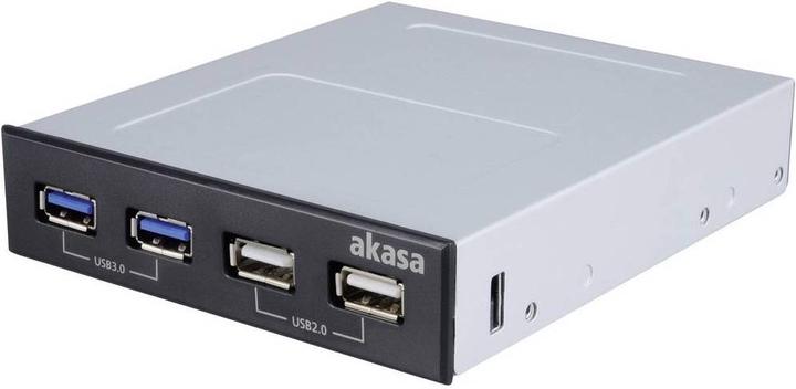 Akasa AK-ICR-12V3 (USB-A, 4 Ports)