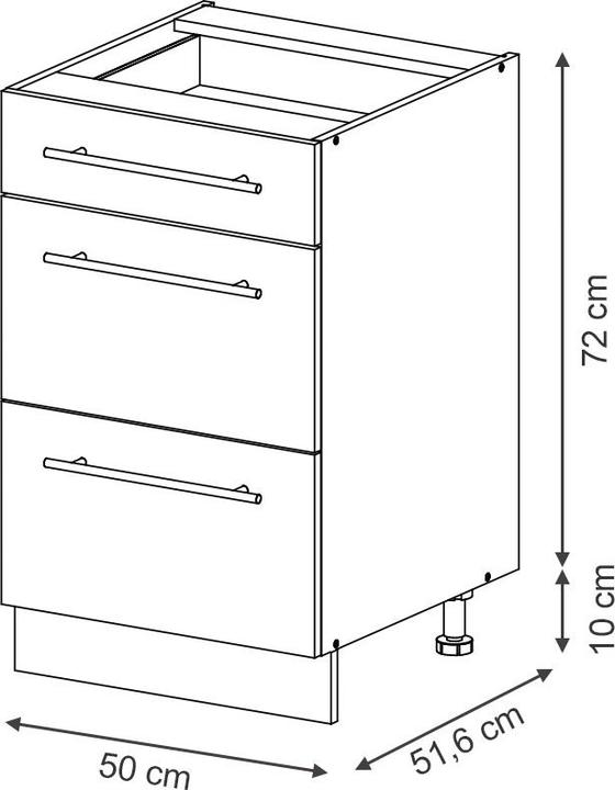 Actual product image Vicco Küchenunterschrank Fame-Line