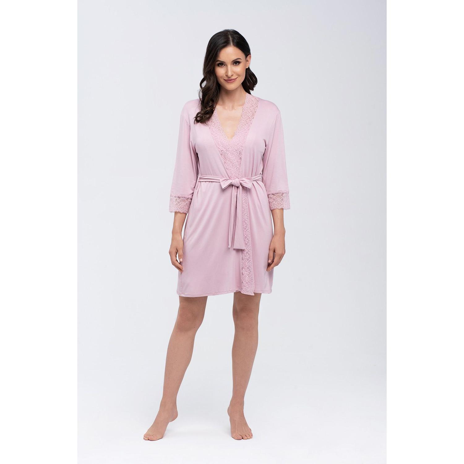 Thumbnail - Babella, Damen, Pyjama, Schlafrock model, Rosa, (XL)