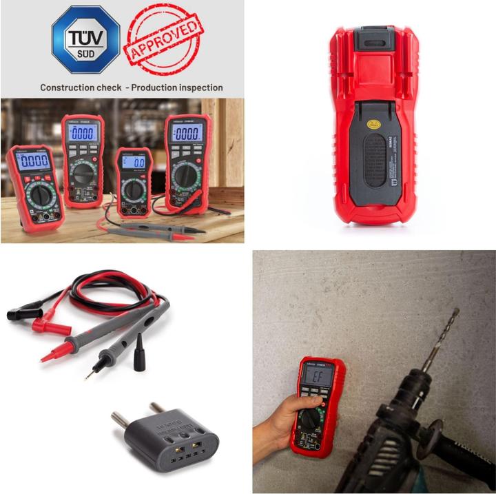 Productafbeelding Velleman Robuuste true RMS digitale multimeter met automatisch meetbereik - CAT III - 1000 V - 8 Fu (CAT III 1000V)