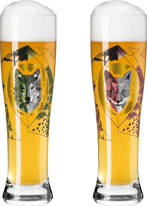 Produktbild Ritzenhoff 2-er-Set Weizenbierglas Brauchzeit (0.65 l, 2 x)