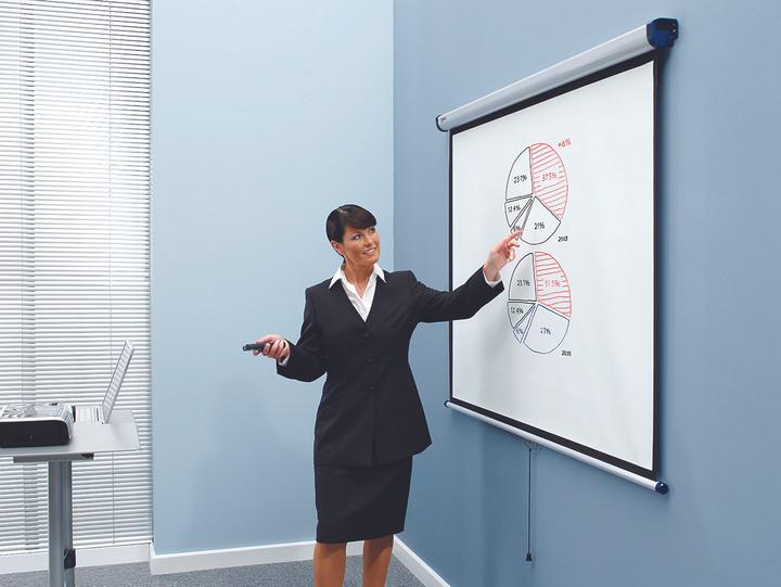 Image du produit Nobo Toile en rouleau (98", 4:3)