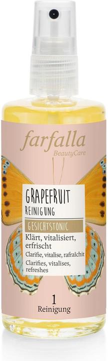 Actual product image Farfalla Moisturizing Tonic Grapefruit (Face toner, 100 ml)