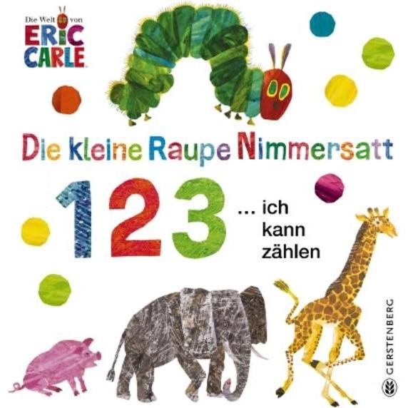 Die kleine Raupe Nimmersatt - 1 2 3... ich kann zählen, Kinderbücher von Eric Carle