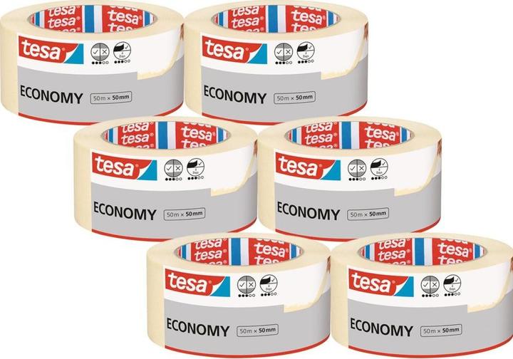 Immagine prodotto tesa 6x nastro da pittore ECONOMIA (50 mm)