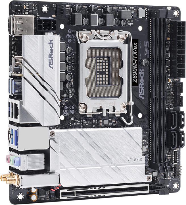 Produktbild AsRock Z690M (LGA 1700, Intel Z690H, Mini-ITX)