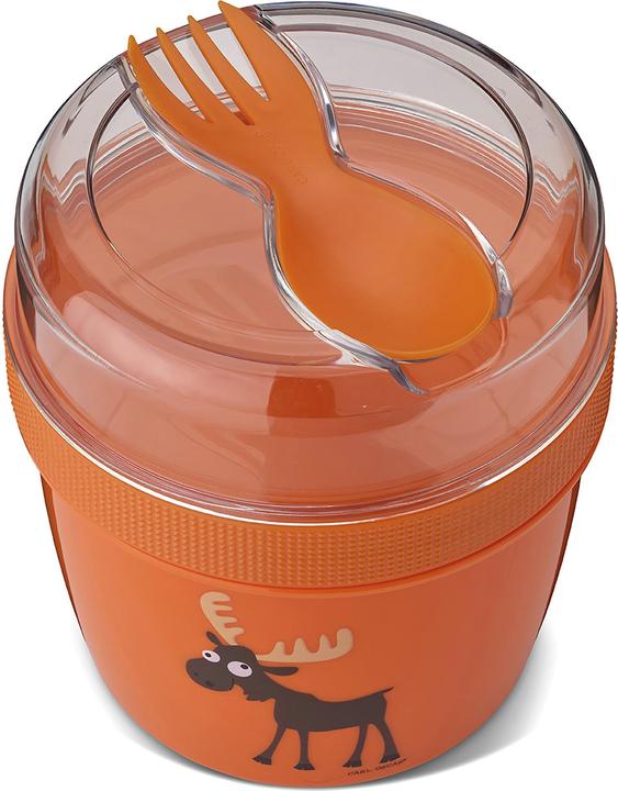 Produktbild Carl Oscar Nice Cup ™ L Orange-Moose breakfast container with cooling insert