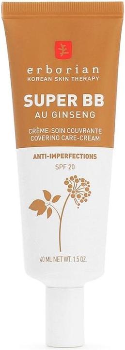 Immagine prodotto Erborian Super BB - full coverage BB cream for acne prone skin Caramel 40 ml (Caramel, 40 ml)