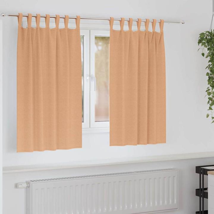 Actual product image vidaXL Verdunkelungsvorhänge (140 x 140 cm)