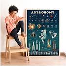 Actual product image Poppik Sticker Learning Poster Astronomy