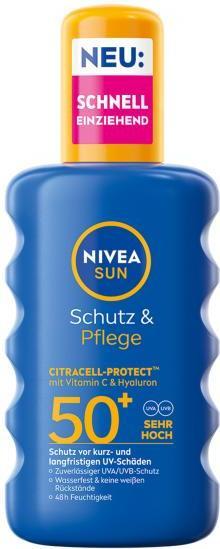 Produktbild NIVEA Schutz & Pflege (SPF 50+, 200 ml)