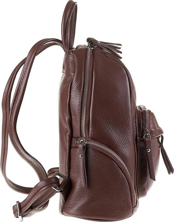 Produktbild Pierre Cardin Damen Lederrucksack Made In Italy - Modell Lunaria Pro - Casual - 28.0 X 31.0 X 14.0 Cm