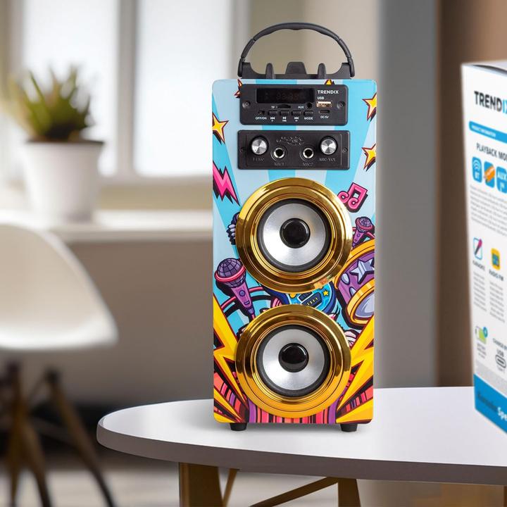 Immagine prodotto Xtrem Karaoke-Maschine Music Star für Kinder mit 2 Mikrofonen