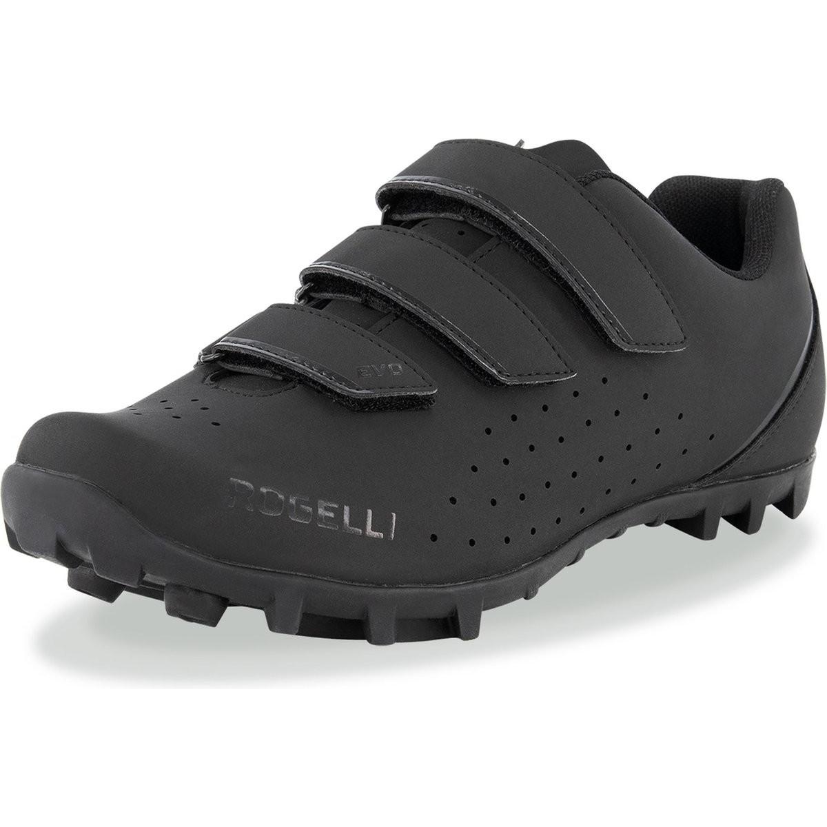 Rogelli, Uomini, Scarpe da ciclismo, AB-650 MTB Schoenen Heren en Dames - Fietsschoenen Mountainbike - Zwart - Maat 44 (44), Nero