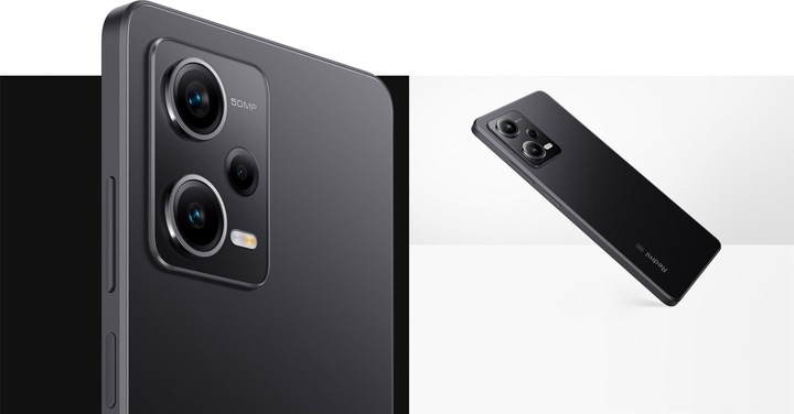 Actual product image Xiaomi Redmi Note 12 Pro 5G (128 GB, Midnight Black, 6.67", Dual SIM, 50 Mpx, 5G)