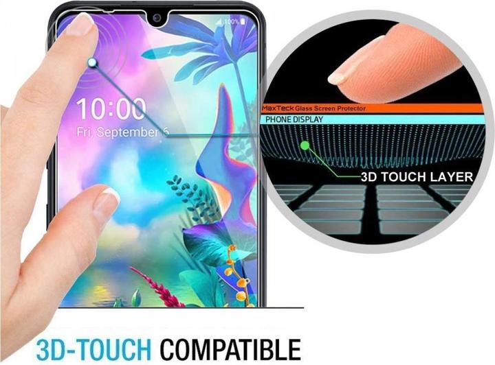 Actual product image Screenguard LG G8X ThinQ bulletproof glass protective film Case Friendly Design (1 pcs., G8X ThinQ)