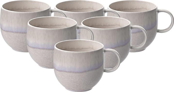 Villeroy & Boch Multipack Perlemor Sand Gobelet avec anse - 6 pièces (290 ml, 6 x)