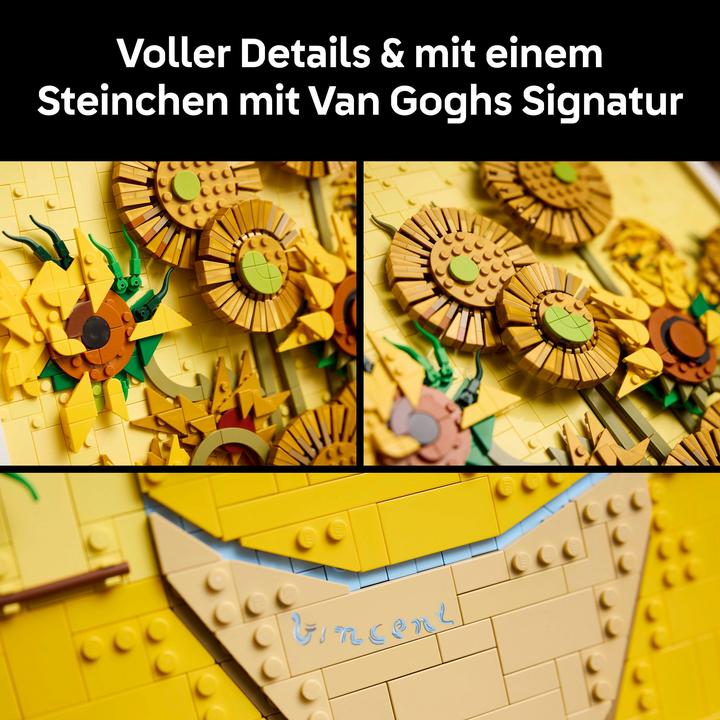 Produktbild LEGO Vincent van Gogh – Sonnenblumen (31215, LEGO DC, LEGO Seltene Sets)