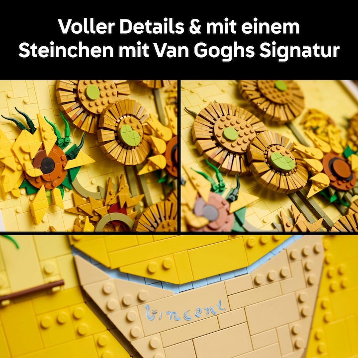 Immagine prodotto LEGO Vincent van Gogh - Girasoli (31215, LEGO DC, Set LEGO rari)