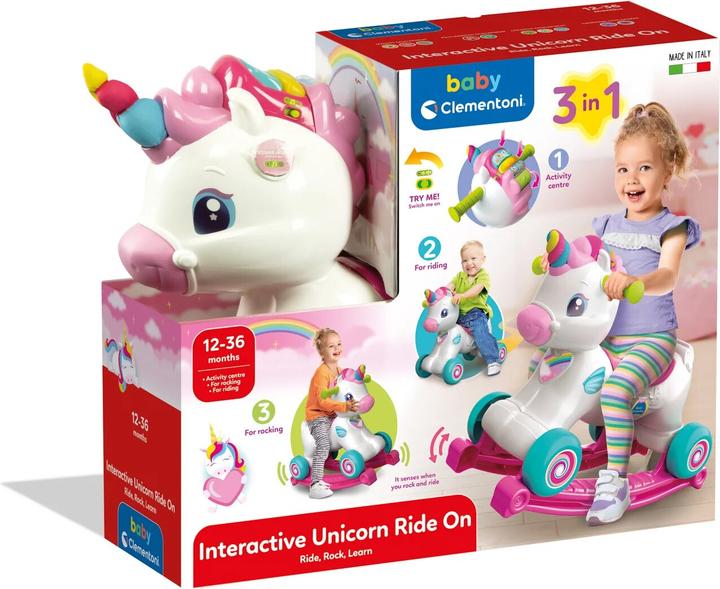 Image du produit Clementoni Interactive Unicorn Ride On