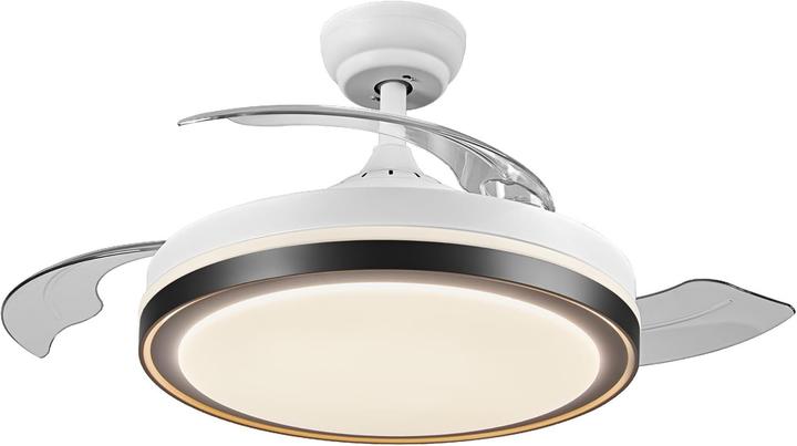 Produktbild Osram HOMELIGHTING Ceiling Fan Retractable 1070 66W White Deckenventilator 66 W