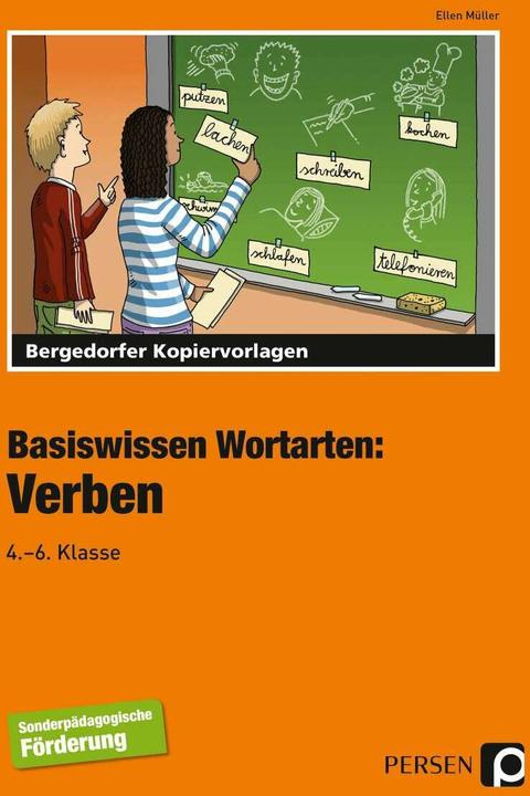 Produktbild Basiswissen Wortarten: Verben (Deutsch, Ellen Müller, 2019)