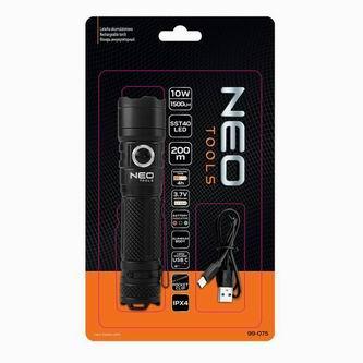 Actual product image Neo USB C 1500 lm SST40 LED rechargeable torch (12.80 cm, 1500 lm)