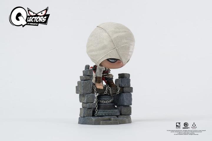 Actual product image Pure Arts Assassin's Creed Qlectors PVC Statue Altair Bell Tower 15 cm