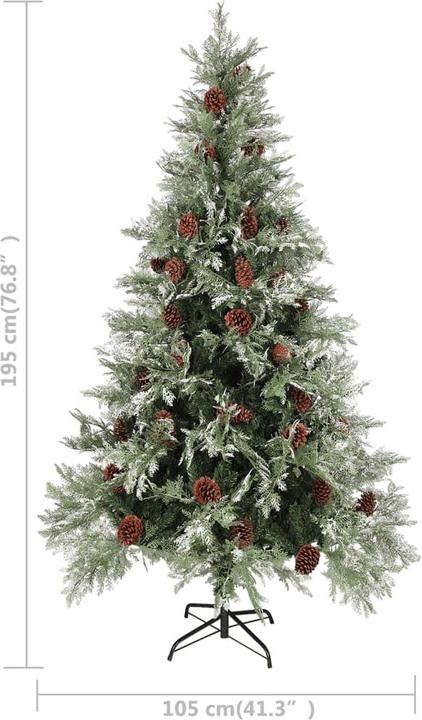 Produktbild vidaXL Künstlicher Weihnachtsbaum (195 cm)