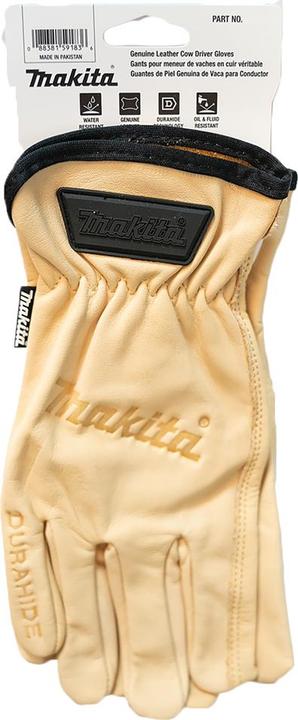 Image du produit Makita Handschuhe Gr. XL (10) Leder (10, XL)