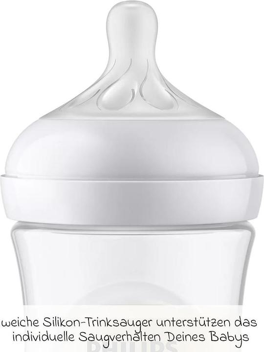 Image du produit Philips Avent SCY903/02 Biberon à réponse naturelle (260 ml)