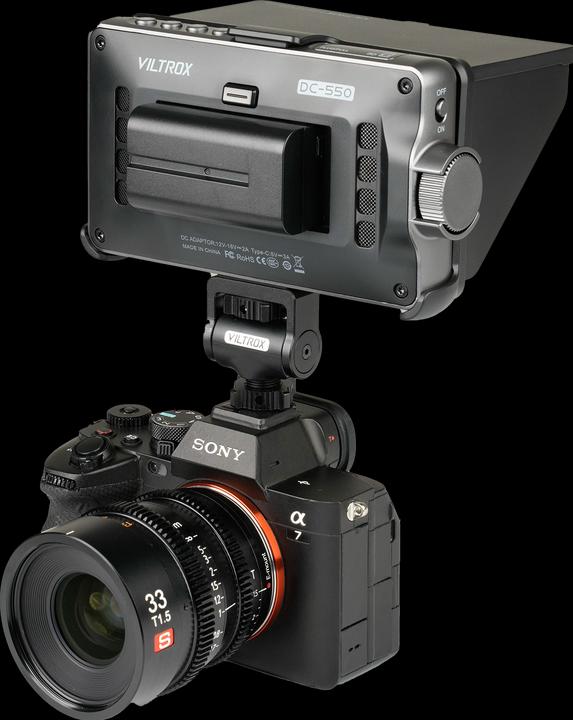 Actual product image Viltrox DC 550 Pro (5.50", Full HD)