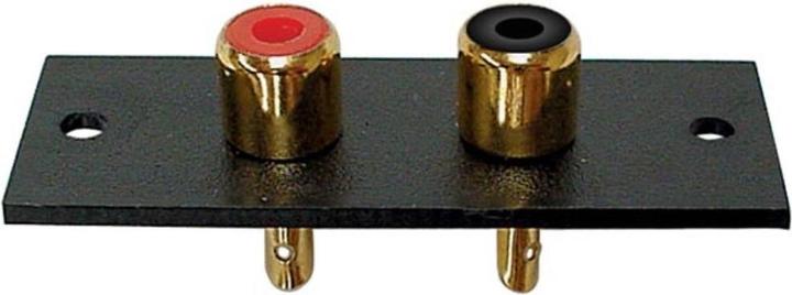 Image du produit Velleman 2P Amp Rca Plug Or